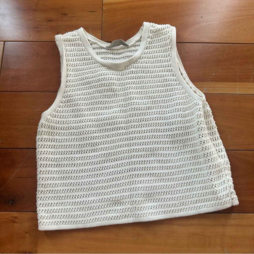 Everlane Crochet Cami